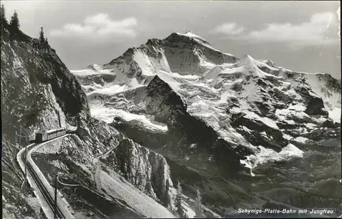 Bergbahn Schynige Platte Bahn Jungfrau Kat. Bergbahn