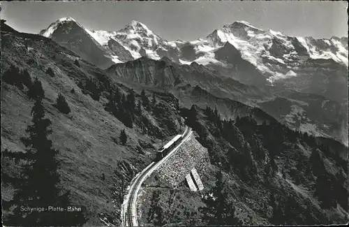 Bergbahn Schynige Platte Bahn Kat. Bergbahn