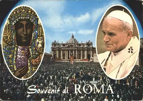 Papst Johannes Paul II Rom Kat. Religion