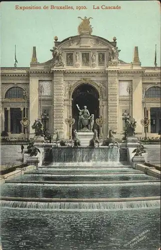 Exposition Bruxelles 1910 La Cascade / Expositions /