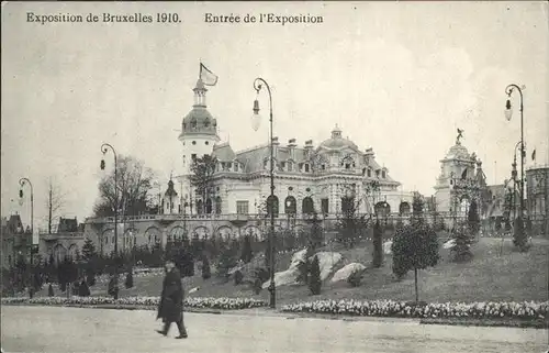 Exposition Bruxelles 1910 Entree / Expositions /