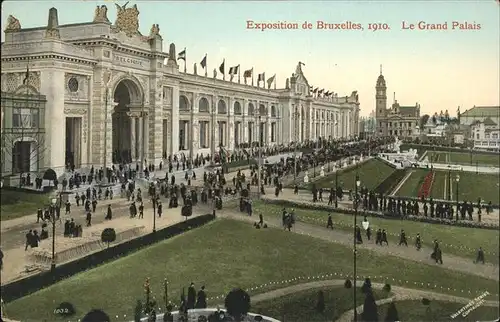 Exposition Bruxelles 1910 Grand Palais / Expositions /