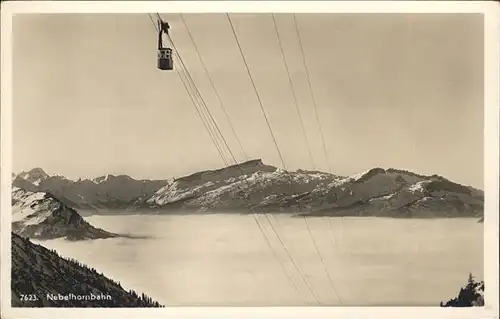 Seilbahn Nebelhornbahn / Bahnen /