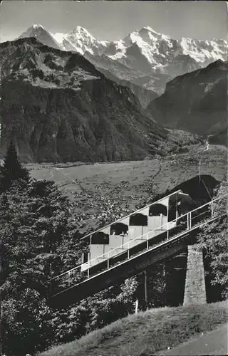 Zahnradbahn Interlaken Harderkulm Kat. Bergbahn