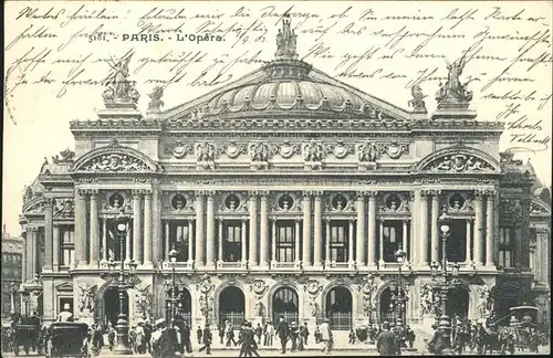 Opergebaeude Paris Kat. Gebaeude