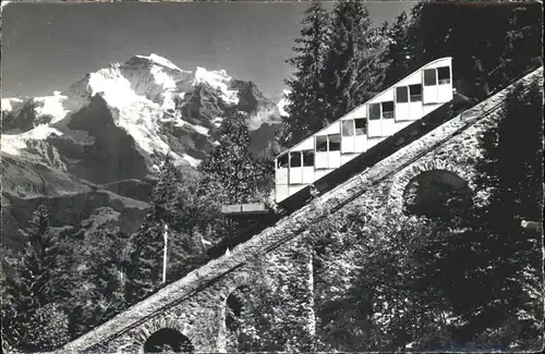 Muerrenbahn Lauterbrunnen Kat. Eisenbahn