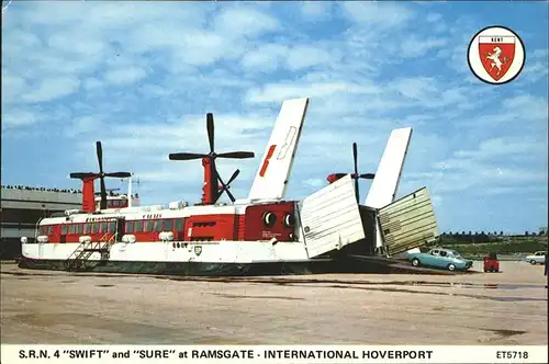 Boote Luftkissenboot Swift Sure Ramsgate  Kat. Schiffe