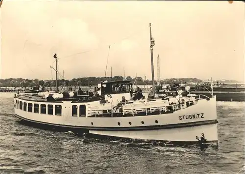 Boote MS Stubnitz Weisse Flotte Stralsund Kat. Schiffe