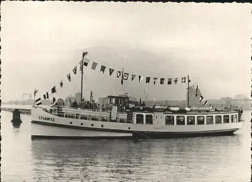 Schiffe MS Stubnitz Weisse Flotte Stralsund Kat. Schiffe