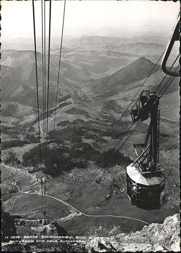 Seilbahn Saentis Schwaegalp Autostrasse / Bahnen /