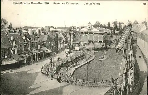 Exposition Bruxelles 1910 Bruxelles Kermesse  / Expositions /