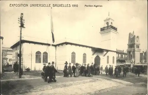 Exposition Bruxelles 1910 Pavillon Algerien / Expositions /