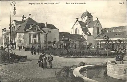 Exposition Bruxelles 1910 Section Allemande / Expositions /