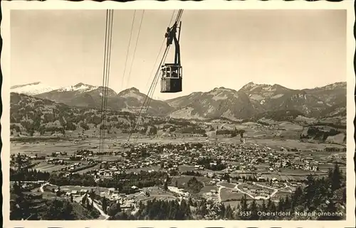 Schwebebahn Oberstdorf Nebelhornbahn Kat. Bahnen