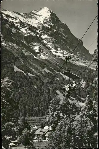 Sessellift Grindelwald First Dorfpartie Kat. Bahnen