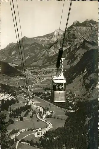 Seilbahn Luftseilbahn Kandersteg-Stock / Bahnen /