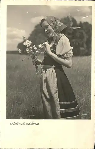 Trachten Blumen Kat. Trachten