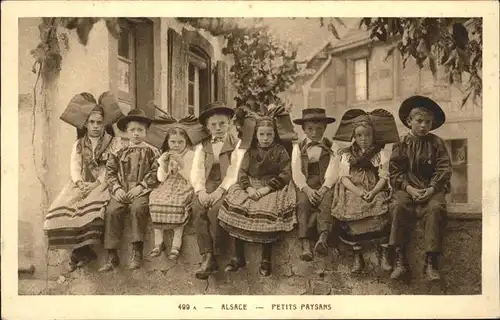 Trachten Alsace Kindergruppe Kat. Trachten