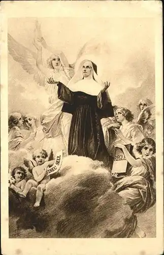 Nonnen Engel Kat. Religion