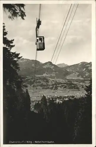 Seilbahn Nebelhornbahn Oberstdorf / Bahnen /