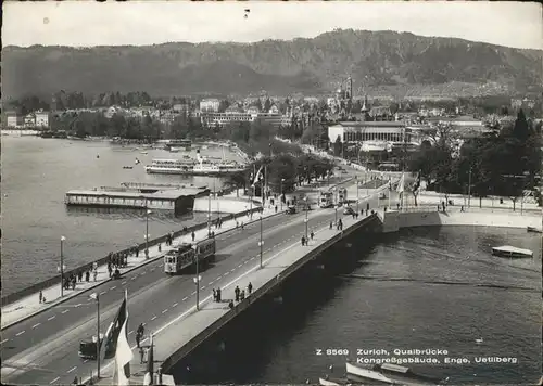 Strassenbahn Zuerich Quaibruecke Uetliberg Kat. Strassenbahn