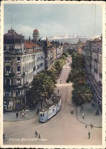 Strassenbahn Zuerich Kat. Strassenbahn