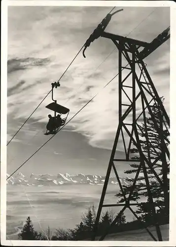 Sessellift Bergbahn Weissenstein Kat. Bahnen