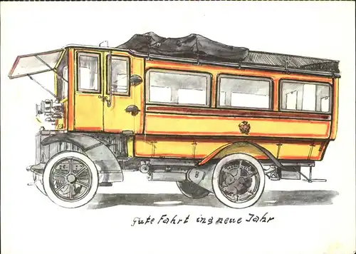Postauto Schweizer Postauto 1906 Kat. Post