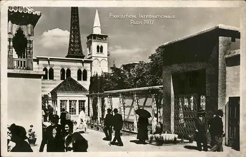 Exposition Internationale Paris 1937 Cour du Maroc Kat. Expositions