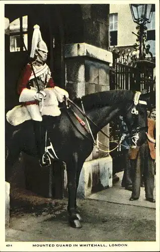 Leibgarde Wache Whitehall London Horse Pferd / Polizei /