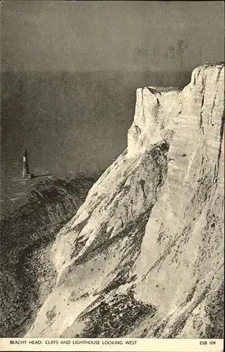 Leuchtturm = Lighthouse Beachy Head Cliffs Kat. Gebaeude