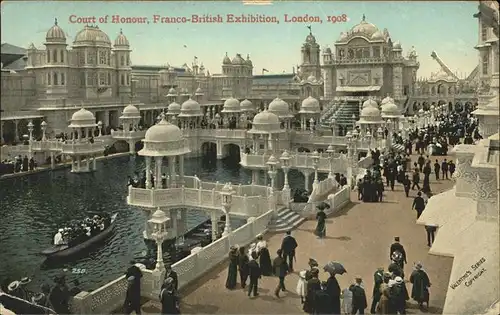 Exhibition Franco British London 1908 Court of Honour Kat. Expositions