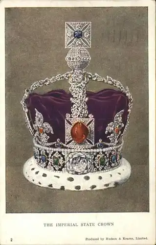Krone Koenigshaeuser Imperial State Crown England Kat. Koenigshaeuser