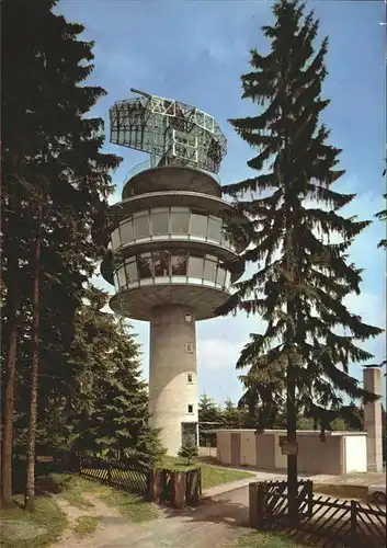 Funkturm Radar Turm Neunkirchner Hoehe Odenwald Kat. Bruecken