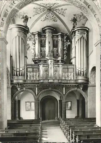 Kirchenorgel Klosterkirche Stienfeld Eifel Kat. Musik