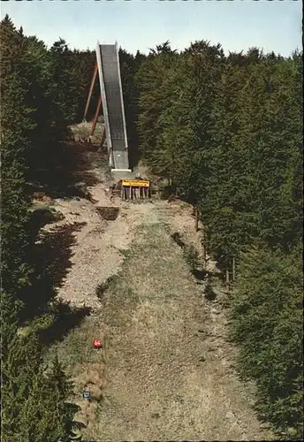 Ski Flugschanze Muehlenkopfschanze Willingen Waldeck Kat. Sport