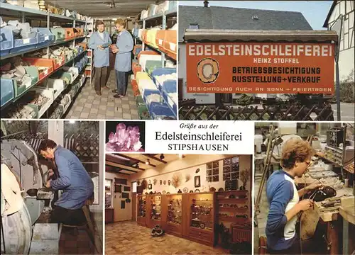 Handwerk Edelsteinschleiferei Stipshausen Kat. Handwerk