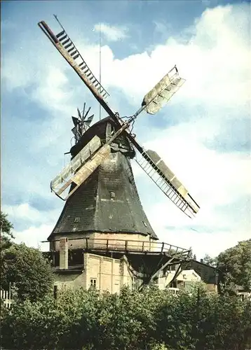 Windmuehle Ostseebad Burg Fehmarn Kat. Gebaeude und Architektur