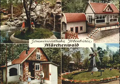 Zwerge Windmuehle Maerchenwald Ibbenbueren Kat. Maerchen und Sagen