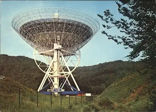 Funk Radioteleskop Effelsberg Muenstereifel Kat. Technik