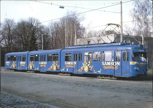 Strassenbahn Koeln Wagen 3802 Samson Kat. Bahnen