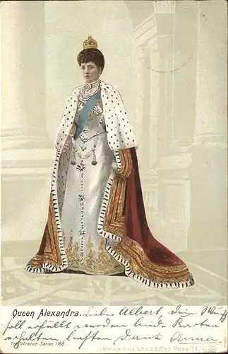 Adel England Queen Alexandra Kat. Koenigshaeuser