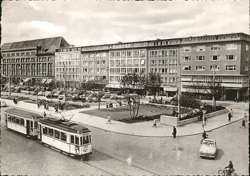Strassenbahn Kiel Holstenplatz Kat. Bahnen
