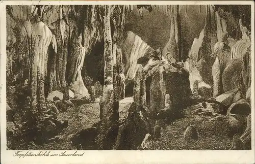 Hoehlen Caves Grottes Tropfsteinhoehle Sauerland Kat. Berge