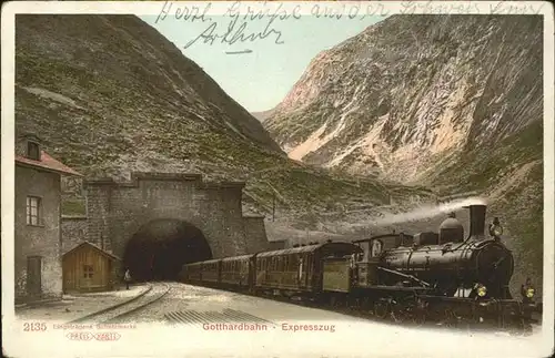 Lokomotive Gotthardbahn Expresszug Kat. Bahnen