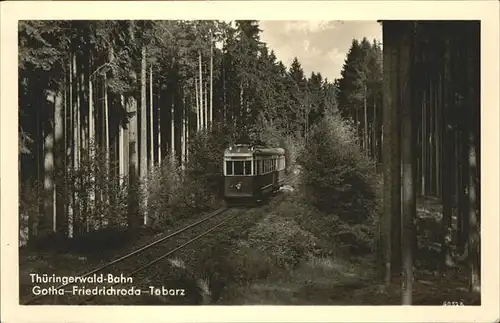 Bahnen Thueringerwald Bahn Gotha Friedrichroda Tabarz Kat. Bahnen