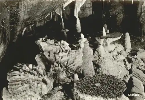 Hoehlen Caves Grottes Kristalle Tropfsteinhoehle Attendorn Kat. Berge