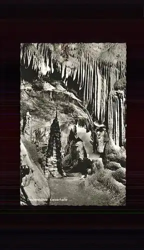 Hoehlen Caves Grottes Dechenhoehle Kaiserhalle Kat. Berge