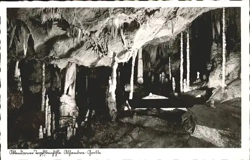 Hoehlen Caves Grottes Attendorn Alhambra Grotte  Kat. Berge