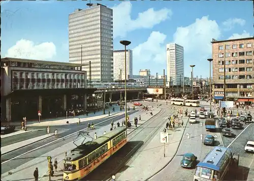 Strassenbahn Essen Bahnhofvorplatz Kat. Bahnen